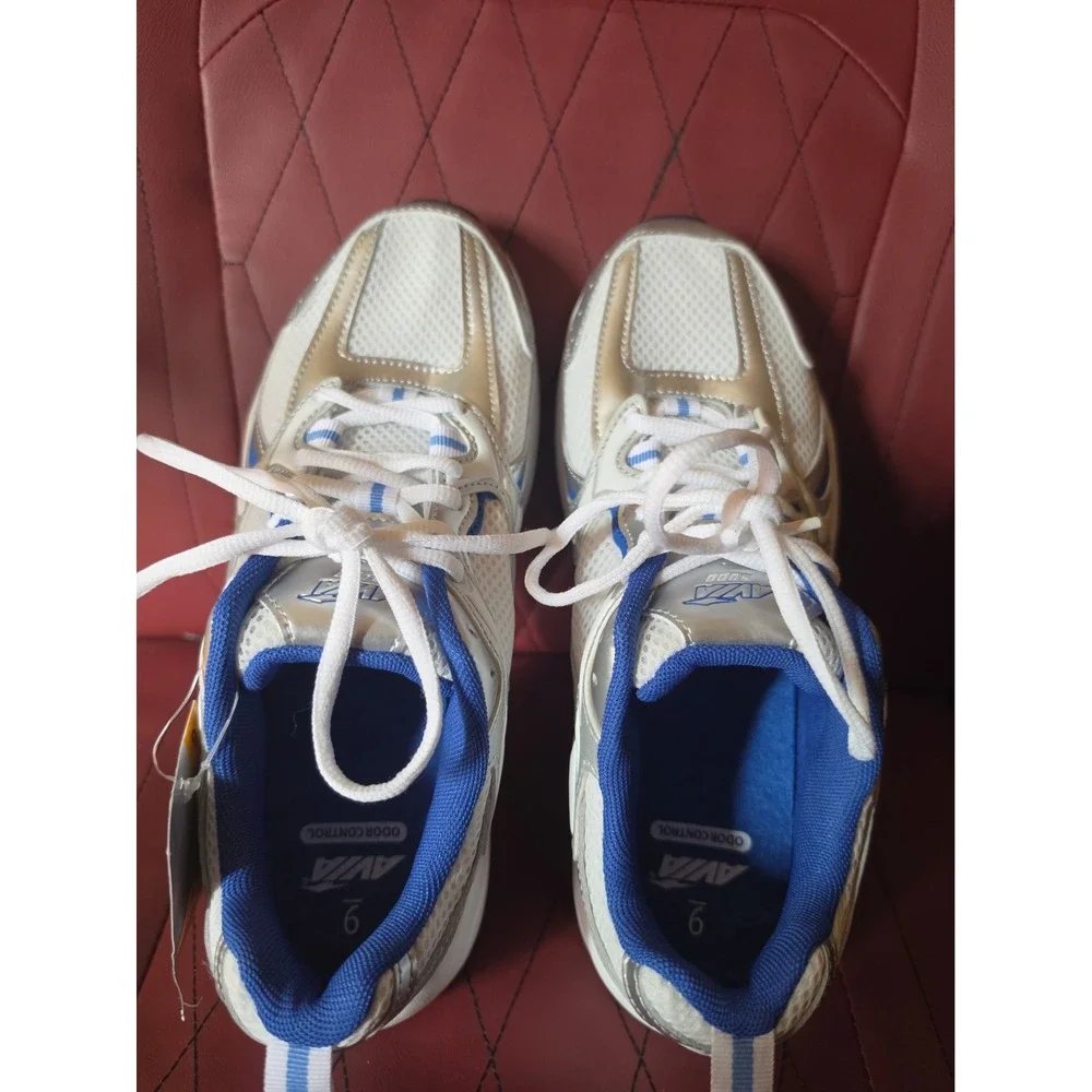 Avia Womens 5000 Athletic Performance Sz 9 Shoes White/Blue